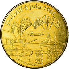 Frankreich, Token, Touristic token, 6 juin 1944 - D Day - Normandie, Arts &