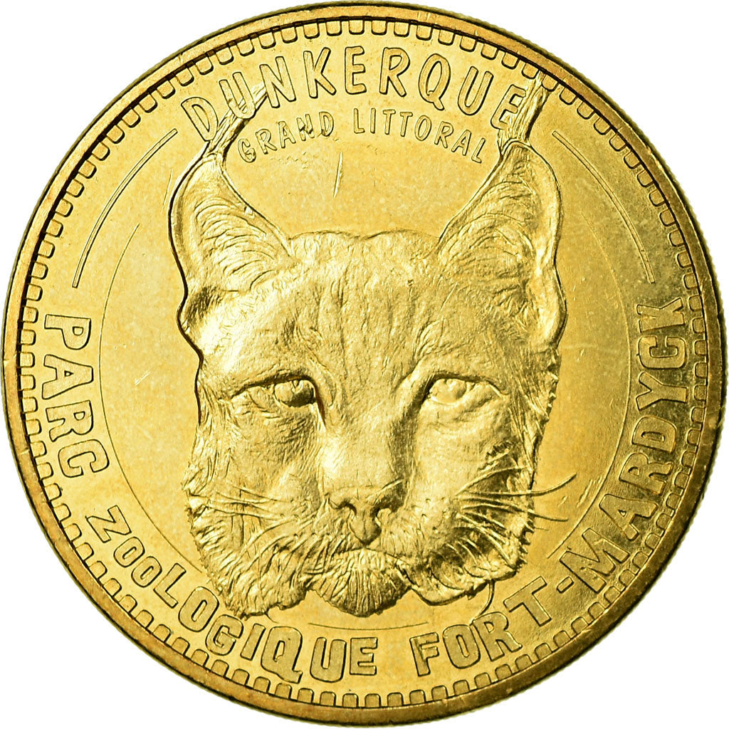 France, Token, Touristic token, Fort Mardyck - Parc zoologique de Dunkerque