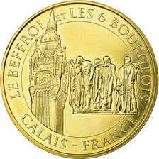 Frankrijk, Token, Toeristisch fiche, Calais - Le Beffroi et les 6 bourgeois