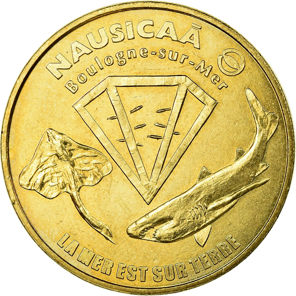 France, Token, Touristic token, Boulogne-sur Mer  - Nausicaa n° 1, Arts &