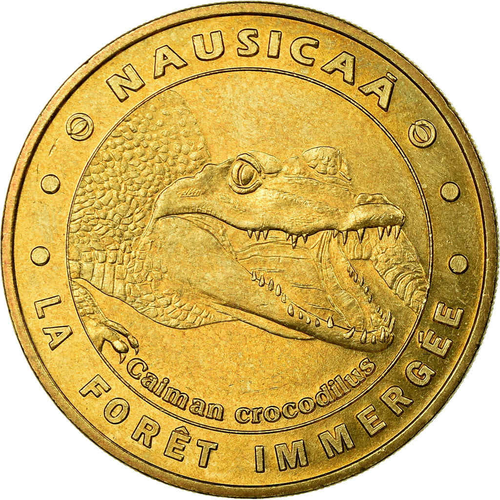 Francia, Token, Jetón turístico, Boulogne-sur Mer  - Nausicaa n° 5, Arts &