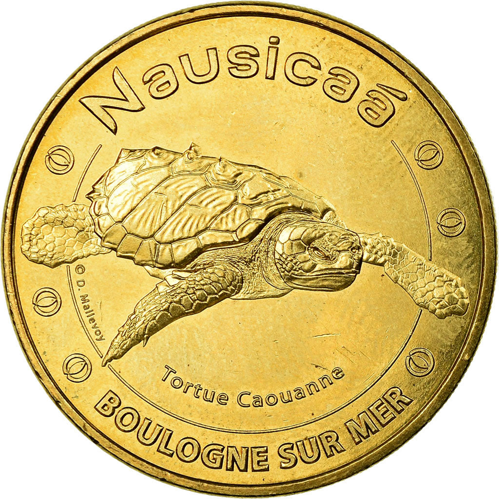 France, Token, Touristic token, Boulogne-sur-Mer -Nausicaa n°8, Arts & Culture