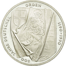 Coin, GERMANY - FEDERAL REPUBLIC, 10 Mark, 1990, Hamburg, Germany, MS(65-70)