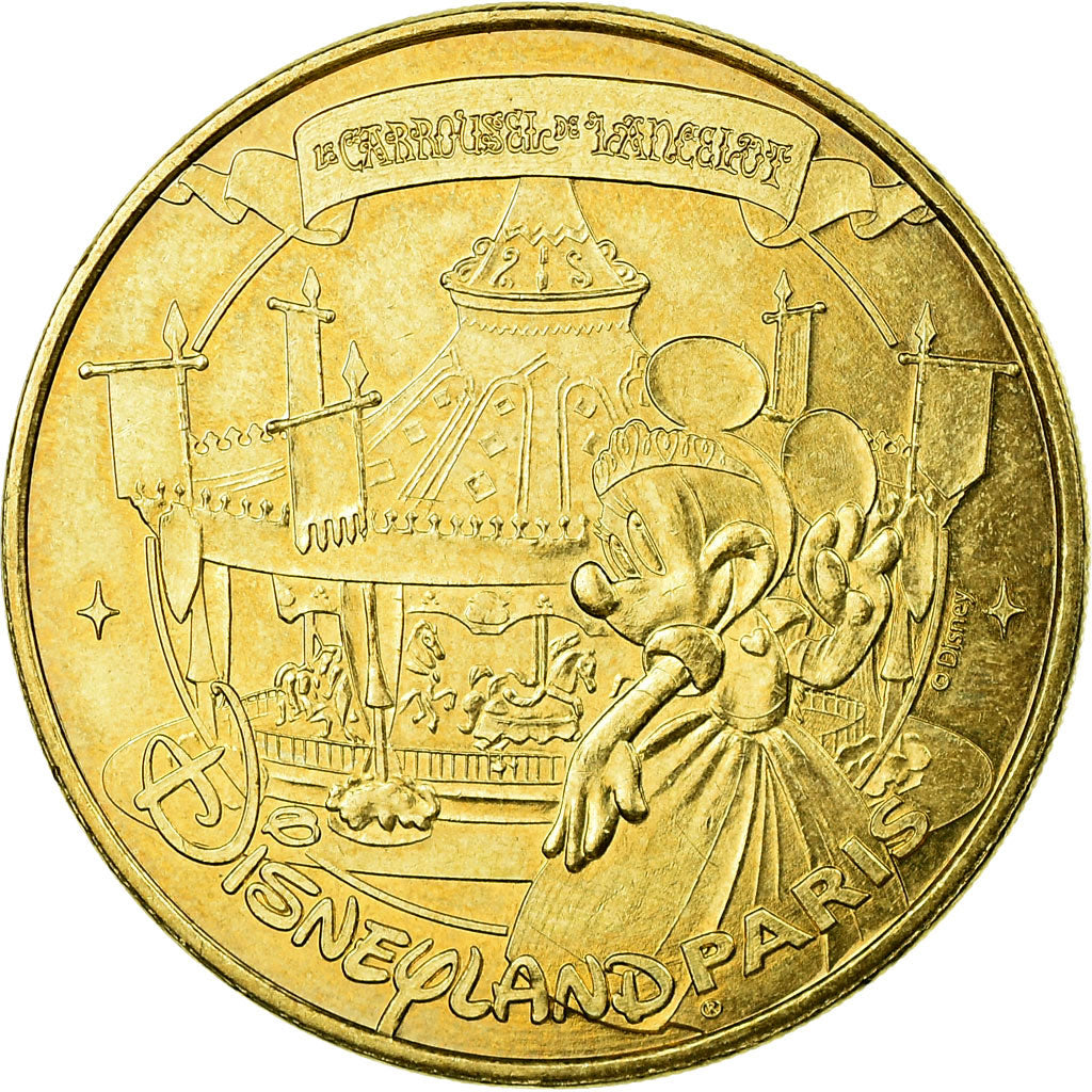 Francja, Token, Żeton turystyczny, Disneyland n° 23 -  Minnie le Carrousel de