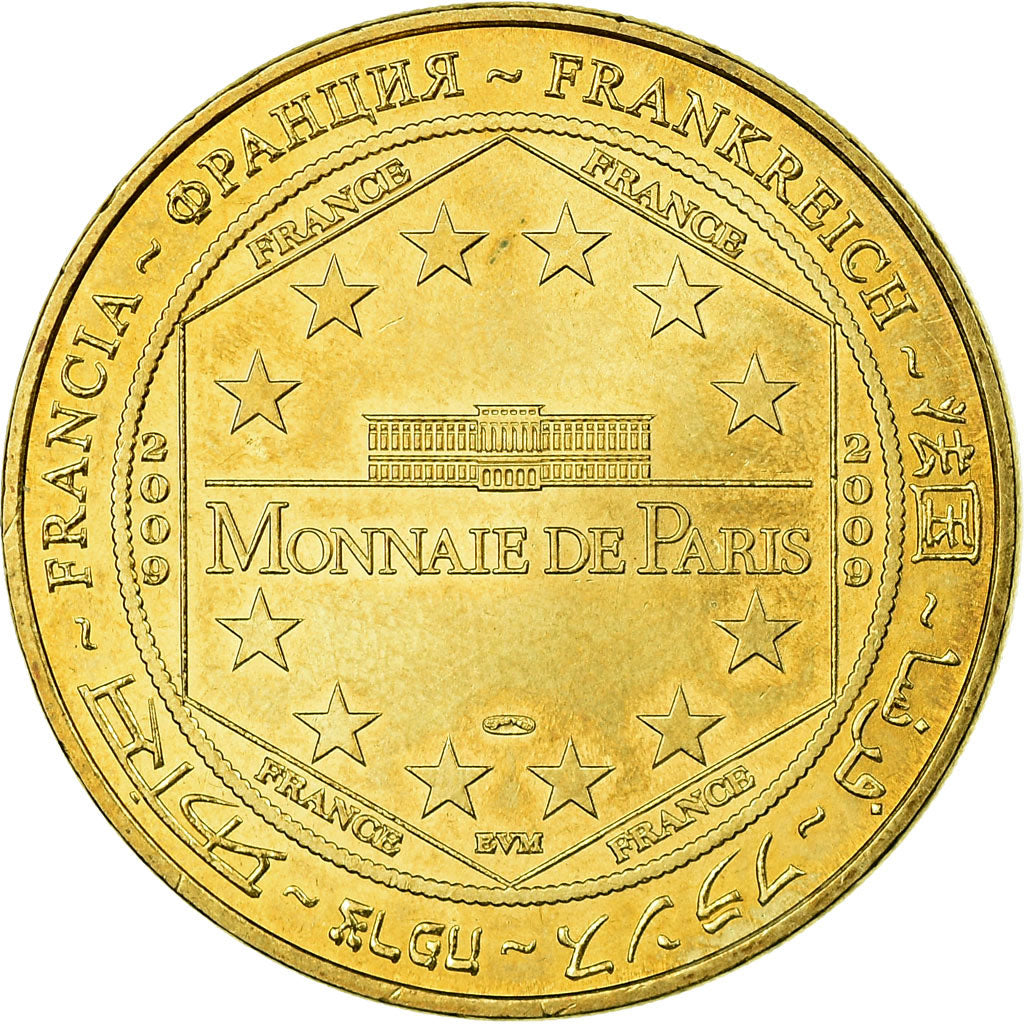 Francia, Token, Jetón turístico, Locronan - Eglise Saint Ronan, Arts &