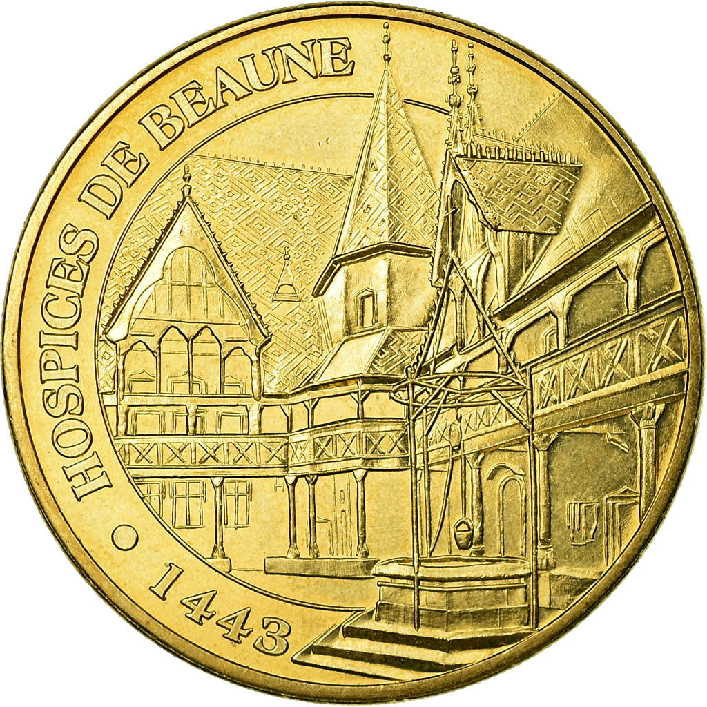 France, Token, Touristic token, Beaune -   Hospices 1443, Arts & Culture, 2013