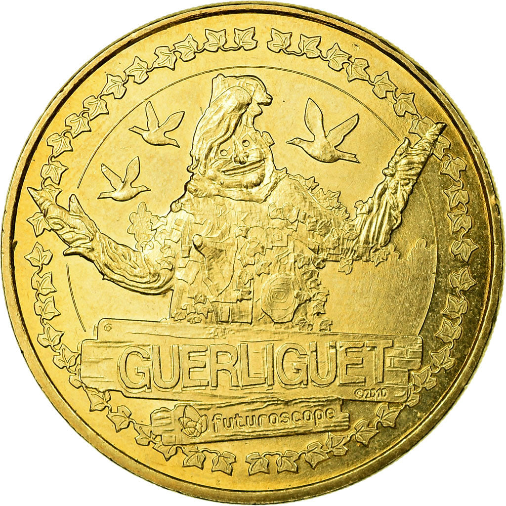 Francia, Token, Jetón turístico, Jaunay-Clan  Futuroscope n°11, Arts &