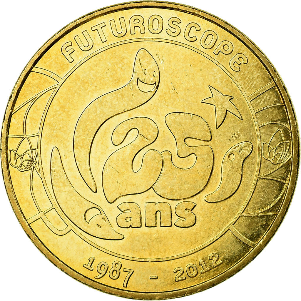 Frankrijk, Token, Toeristisch fiche, Jaunay-Clan  Futuroscope n°13, Arts &