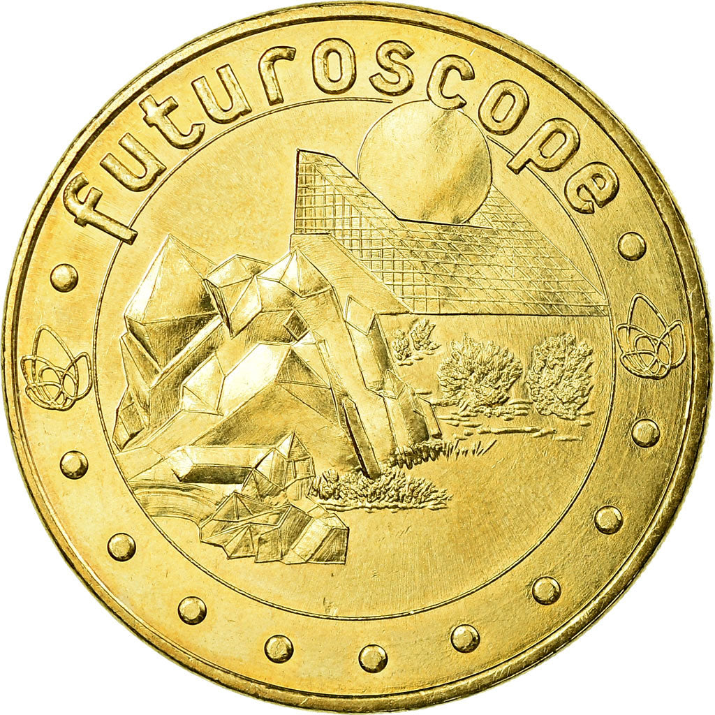 Francia, Token, Jetón turístico, Jaunay-Clan  Futuroscope n°5, Arts &