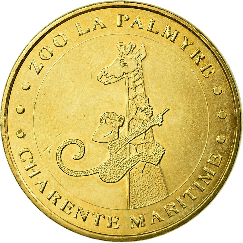 France, Token, Touristic token, Les Mathes - Zoo n°2, Arts & Culture, 2007