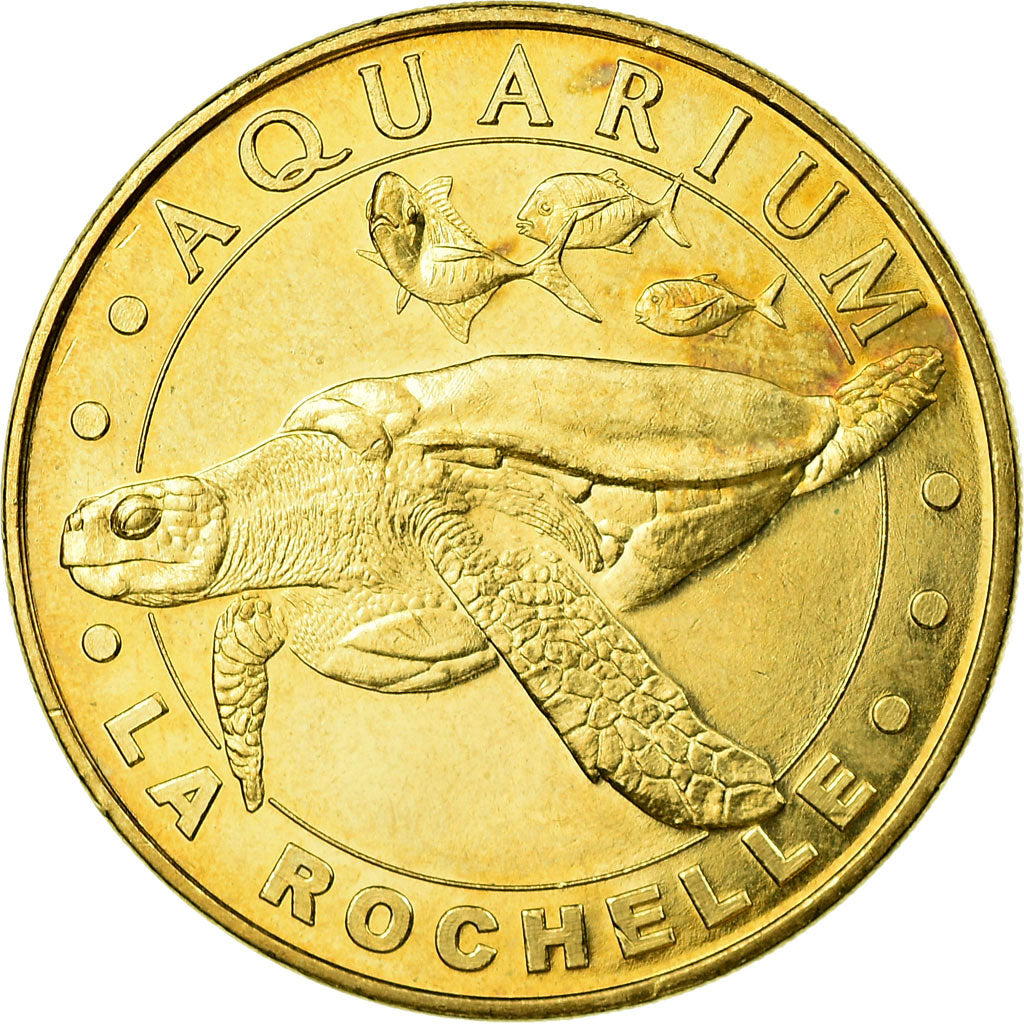 Francia, Token, Jetón turístico, La Rochelle - Aquarium n°2, Arts & Culture