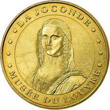 France, Token, Touristic token, Paris - Musée du Louvre n°2 - La Joconde, Arts