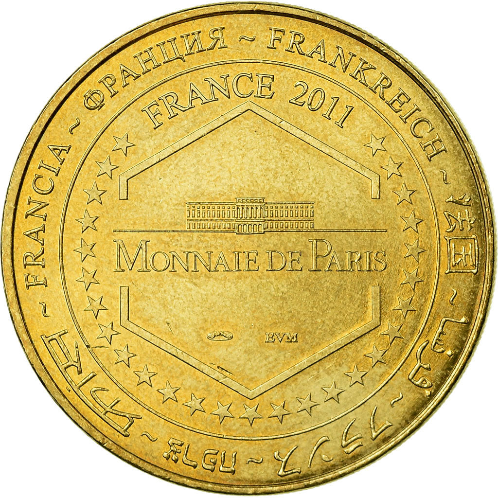 France, Token, Touristic token, Paris - Musée du Louvre n°2 - La Joconde, Arts