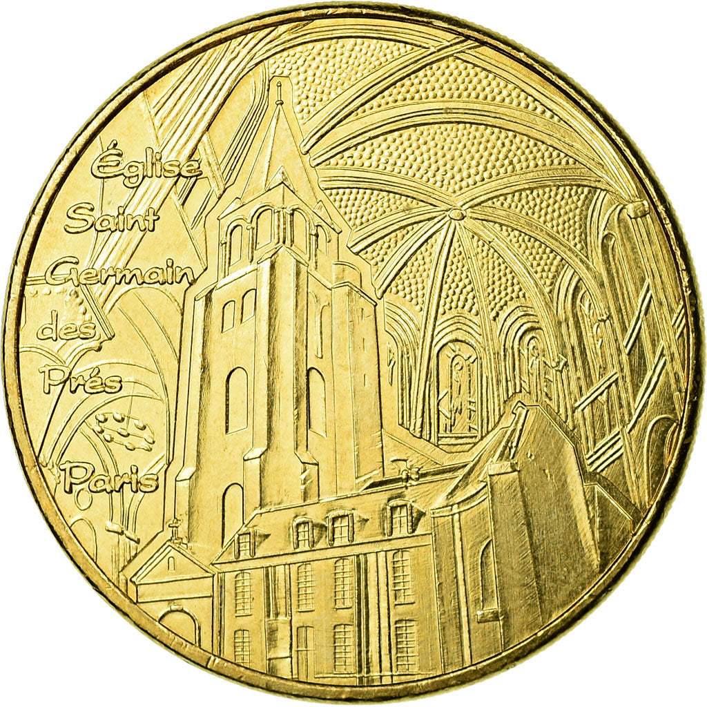 France, Token, Touristic token, Paris - Saint-Germain-des-Près - Eglise, Arts &