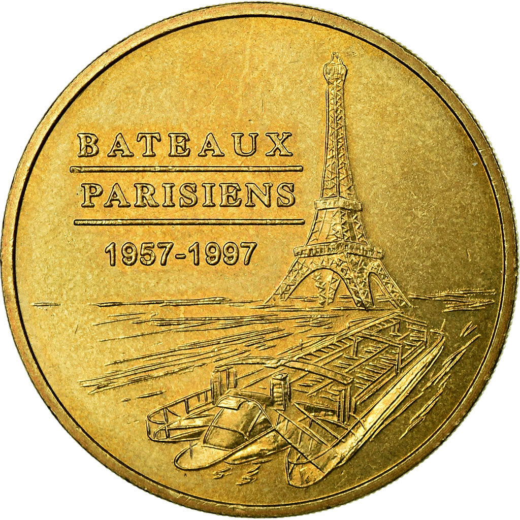 France, Jeton, Jeton Touristique, 75/ Paris - Bateaux Parisiens, Arts & Culture