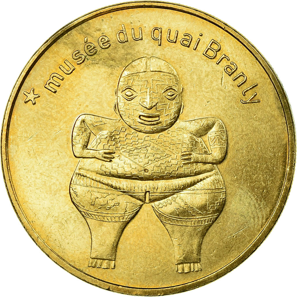 France, Jeton, Jeton Touristique, 75/ Paris - Musée du Quai Branly - Chupi