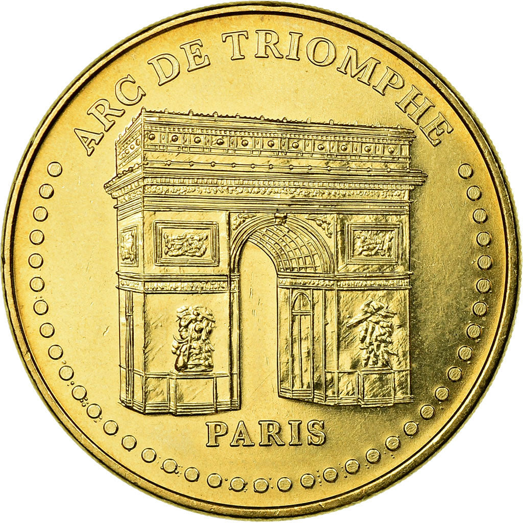 France, Jeton, Jeton Touristique, Paris - Arc de Triomphe n°3 -, Arts &