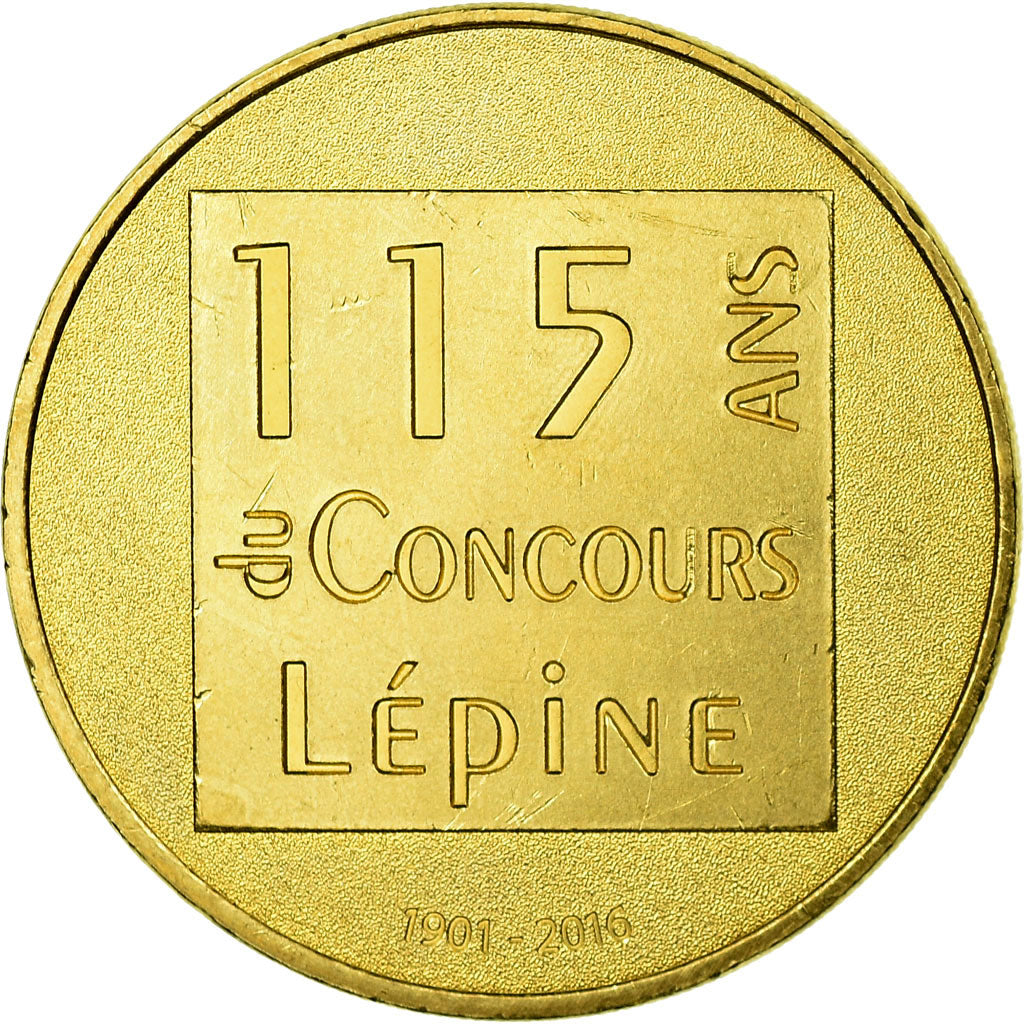 France, Jeton, Jeton Touristique, Paris - Concours Lépine - 115 ans, Arts &