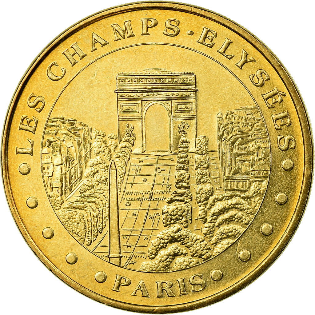 France, Token, Touristic token, Paris - Les Champs Elysées, Arts & Culture