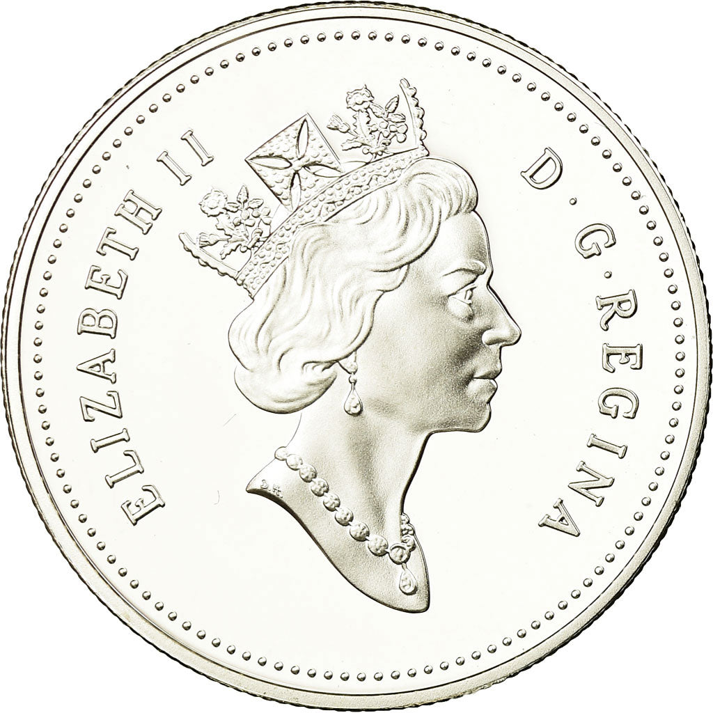 Coin, Canada, Elizabeth II, 50 Cents, 1996, Royal Canadian Mint, Ottawa, Proof