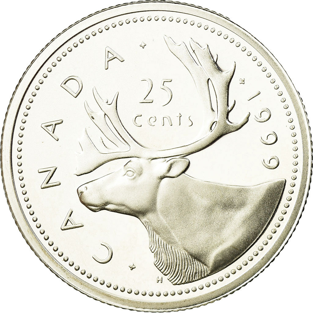Coin, Canada, Elizabeth II, 25 Cents, 1999, Royal Canadian Mint, Proof