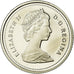Moeda, Canadá, Elizabeth II, 25 Cents, 1989, Royal Canadian Mint, Ottawa