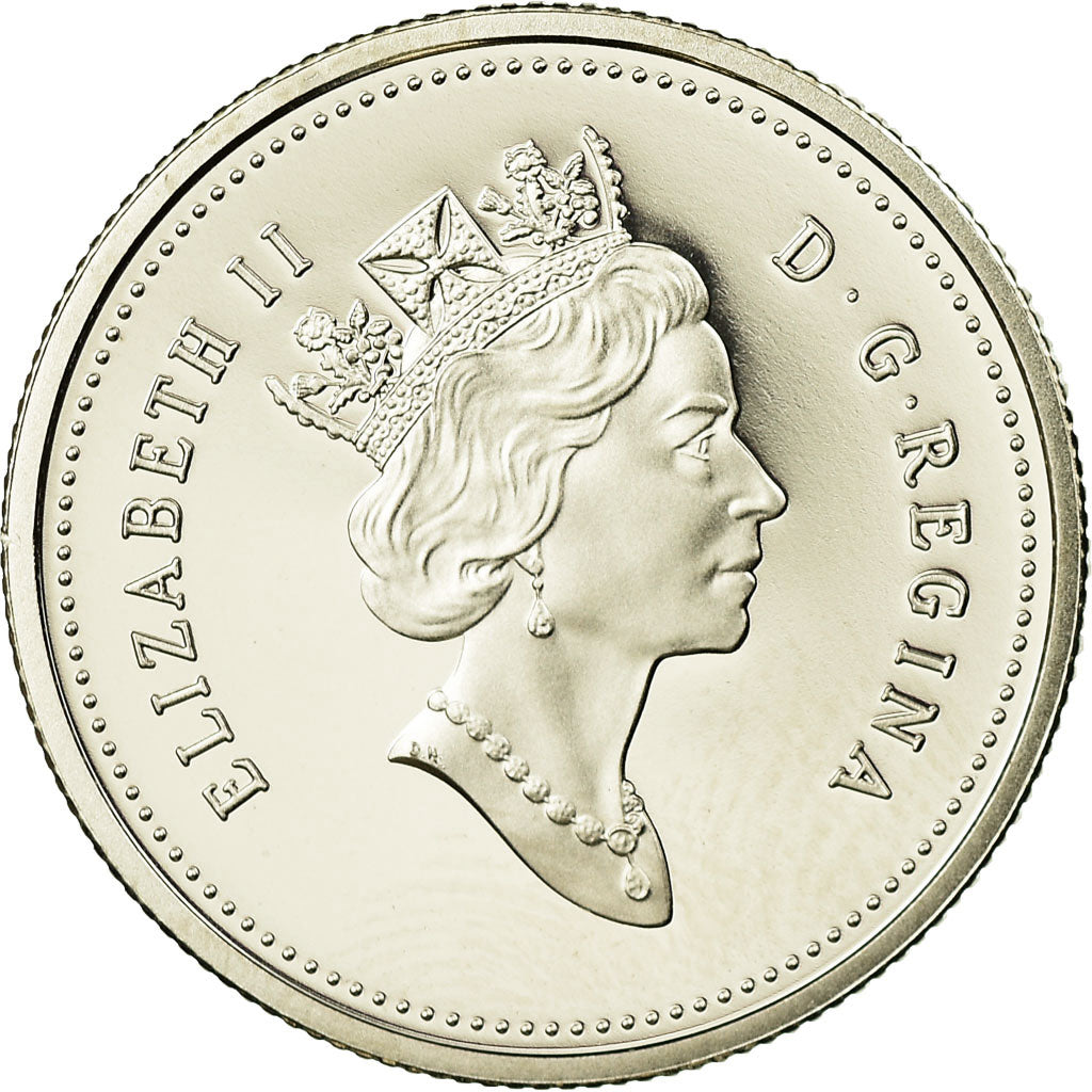 Moneda, Canadá, Elizabeth II, 25 Cents, 1994, Royal Canadian Mint, Ottawa