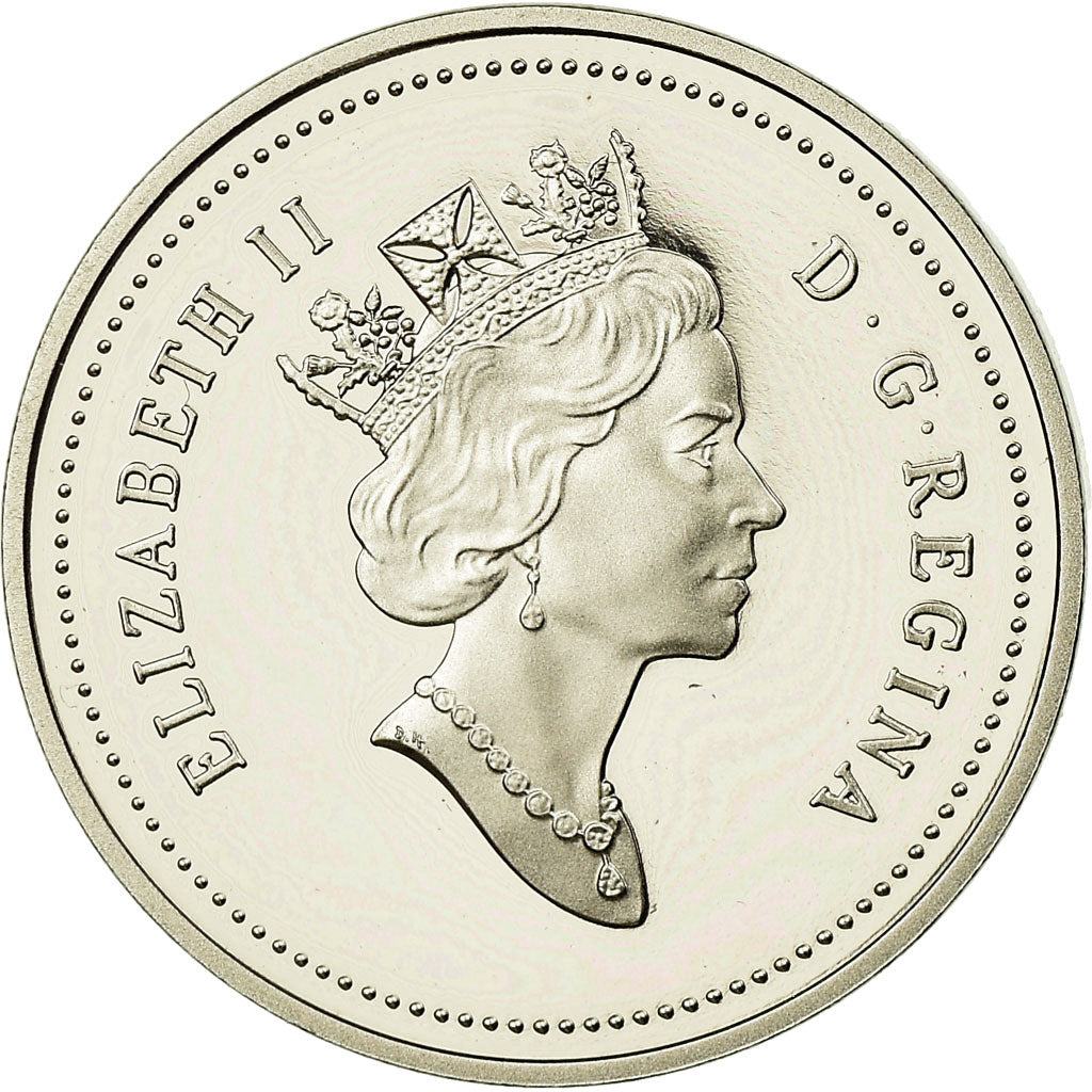 Coin, Canada, Elizabeth II, 5 Cents, 1994, Royal Canadian Mint, Ottawa, Proof