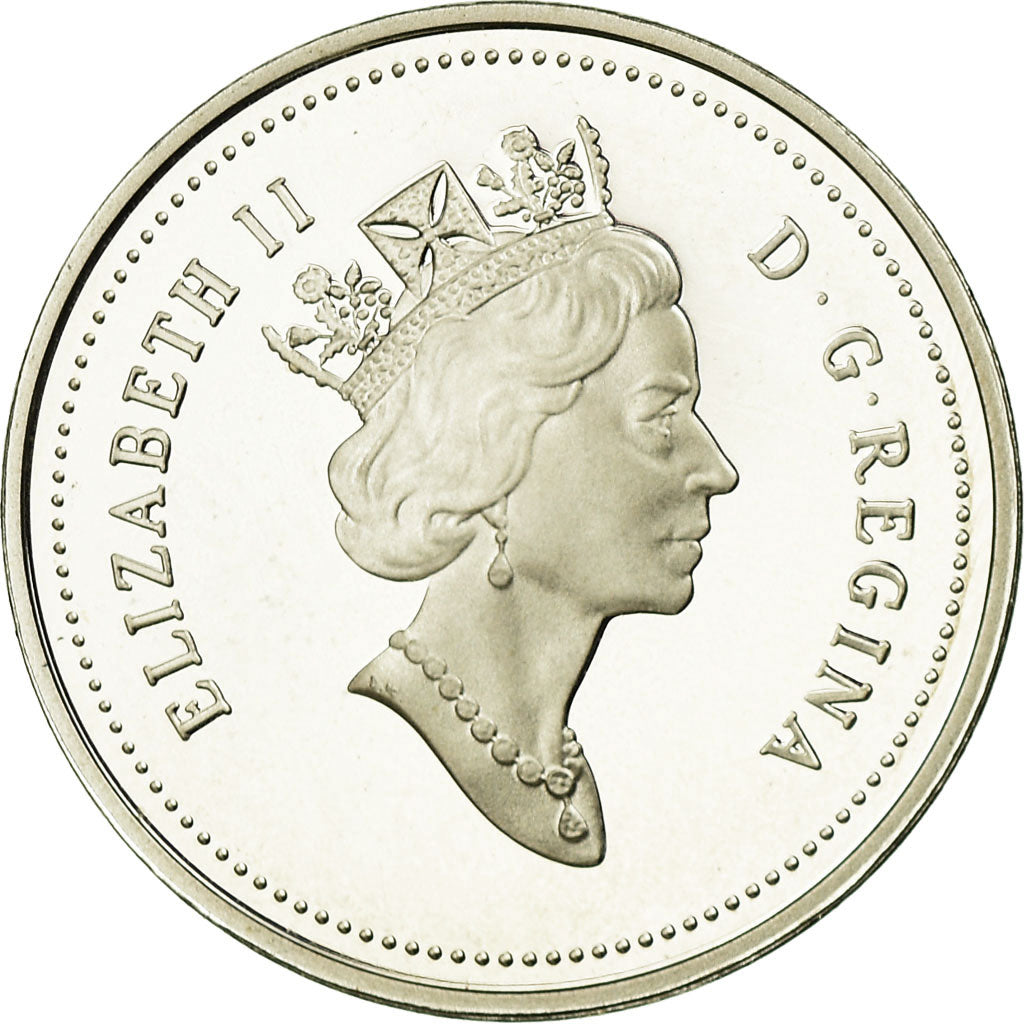Coin, Canada, Elizabeth II, 5 Cents, 1999, Royal Canadian Mint, Ottawa, Proof