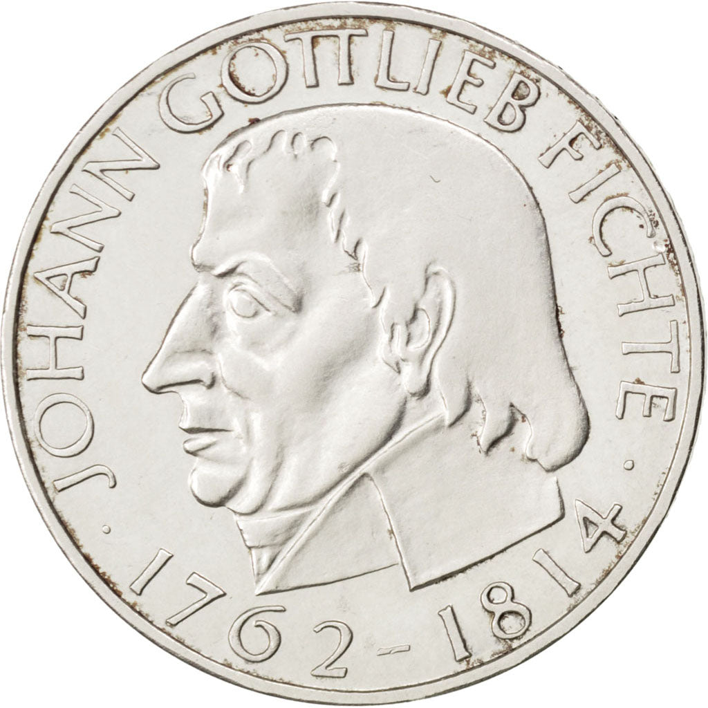 GERMANY - FEDERAL REPUBLIC, 5 Mark, 1964, Hamburg, KM #118.1, MS(65-70),...