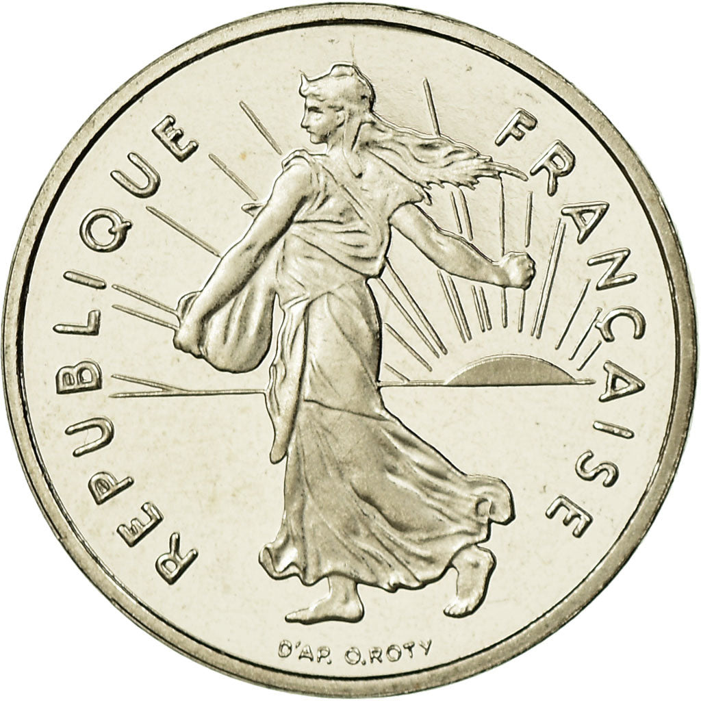 Coin, France, Semeuse, 1/2 Franc, 1999, Paris, BE, MS(65-70), Nickel, KM:931.2