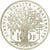 Moneta, Francja, Panthéon, 100 Francs, 1999, Paris, BE, MS(65-70), Srebro
