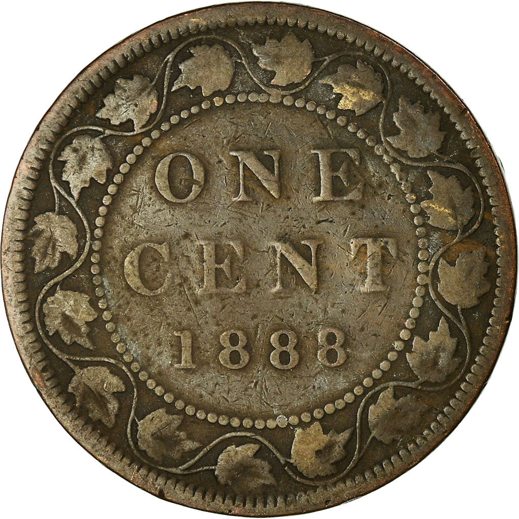 Coin, Canada, Victoria, Cent, 1888, Royal Canadian Mint, Ottawa, VF(30-35)