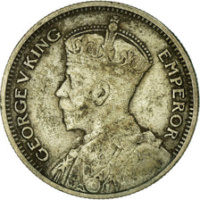 Moneta, Fiji, George V, Sixpence, 1934, VF(20-25), Srebro, KM:3