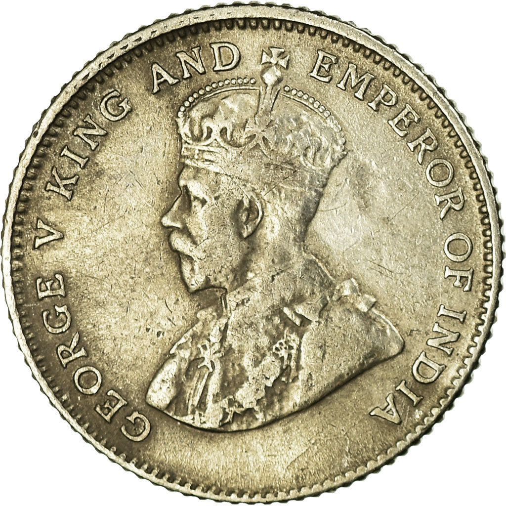 Coin, Straits Settlements, George V, 10 Cents, 1926, EF(40-45), Silver, KM:29b