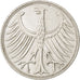 Coin, GERMANY - FEDERAL REPUBLIC, 5 Mark, 1966, Stuttgart, AU(55-58), Silver