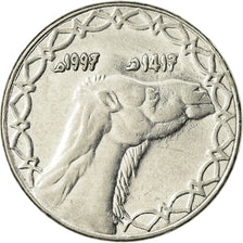 Coin, Algeria, 2 Dinars, 1997/AH1417, Algiers, EF(40-45), Stainless Steel