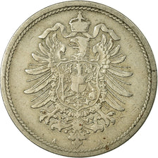 Coin, GERMANY - EMPIRE, Wilhelm I, 10 Pfennig, 1873, Berlin, VF(30-35)