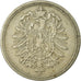 Moneda, ALEMANIA - IMPERIO, Wilhelm I, 10 Pfennig, 1873, Berlin, BC+, Cobre -