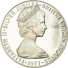 Coin, BRITISH VIRGIN ISLANDS, Elizabeth II, 50 Cents, 1977, Franklin Mint