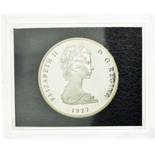 Monnaie, TURKS & CAICOS ISLANDS, Elizabeth II, 25 Crowns, 1977, Proof, FDC