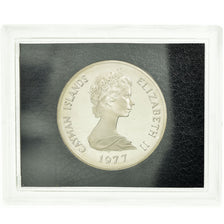 Coin, Cayman Islands, Elizabeth II, 25 Dollars, 1977, British Royal Mint, Proof