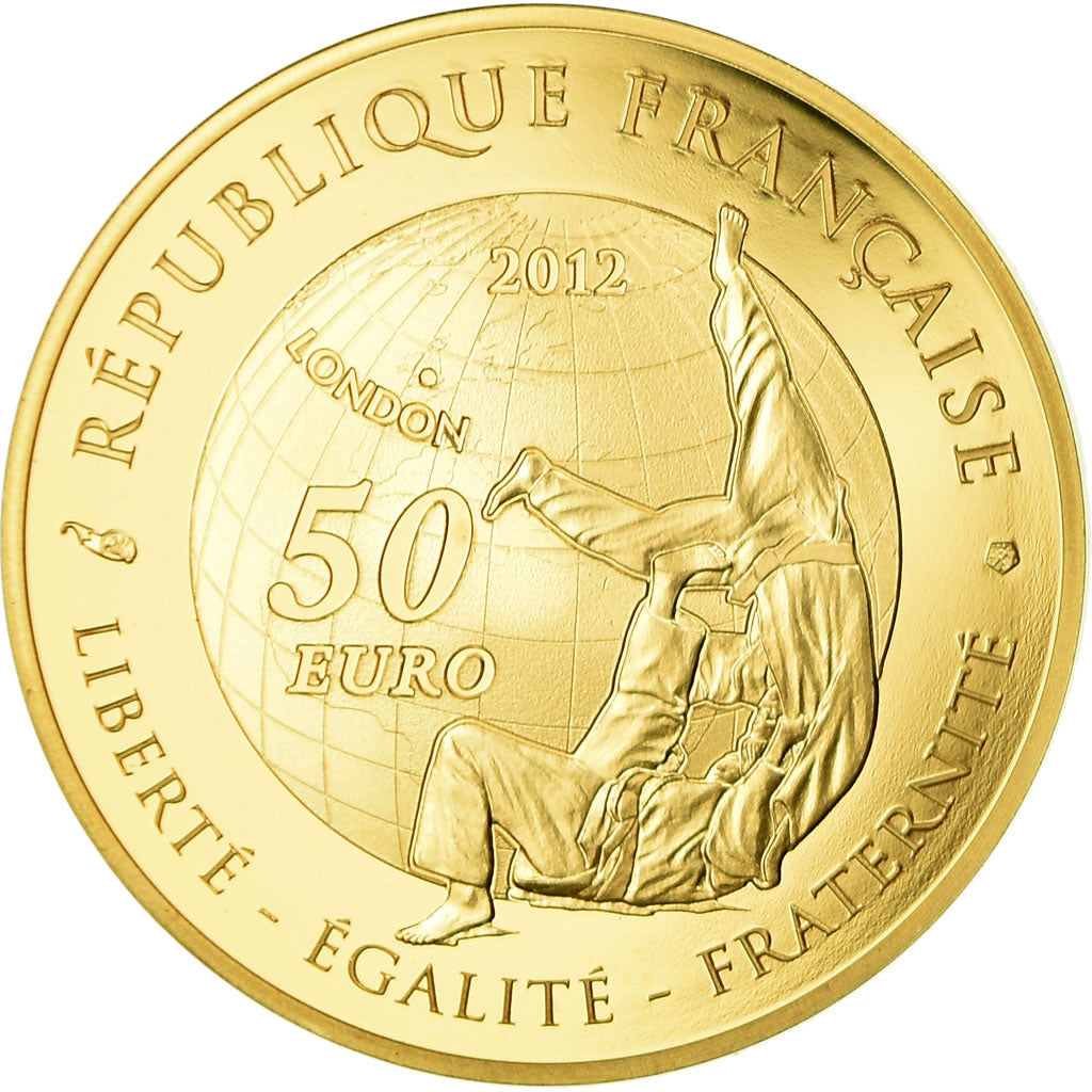 France, 50 Euro, 2012, BE, MS(65-70), Gold, Gadoury:EU 536, KM:1922