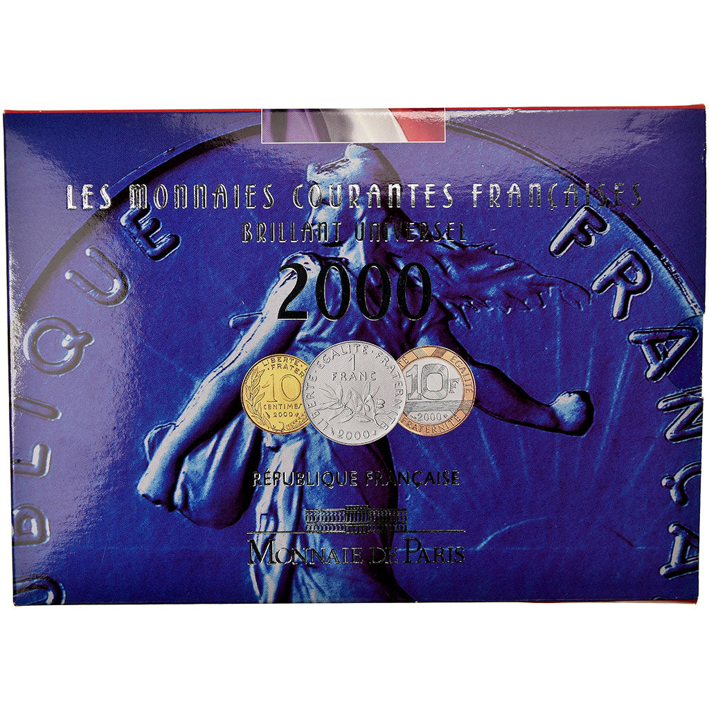 Münze, Frankreich, Set, 2000, Paris, STGL, Gadoury:page 288