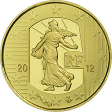France, 5 Euro, 2012, BE, FDC, Or, Gadoury:EU525, KM:1890