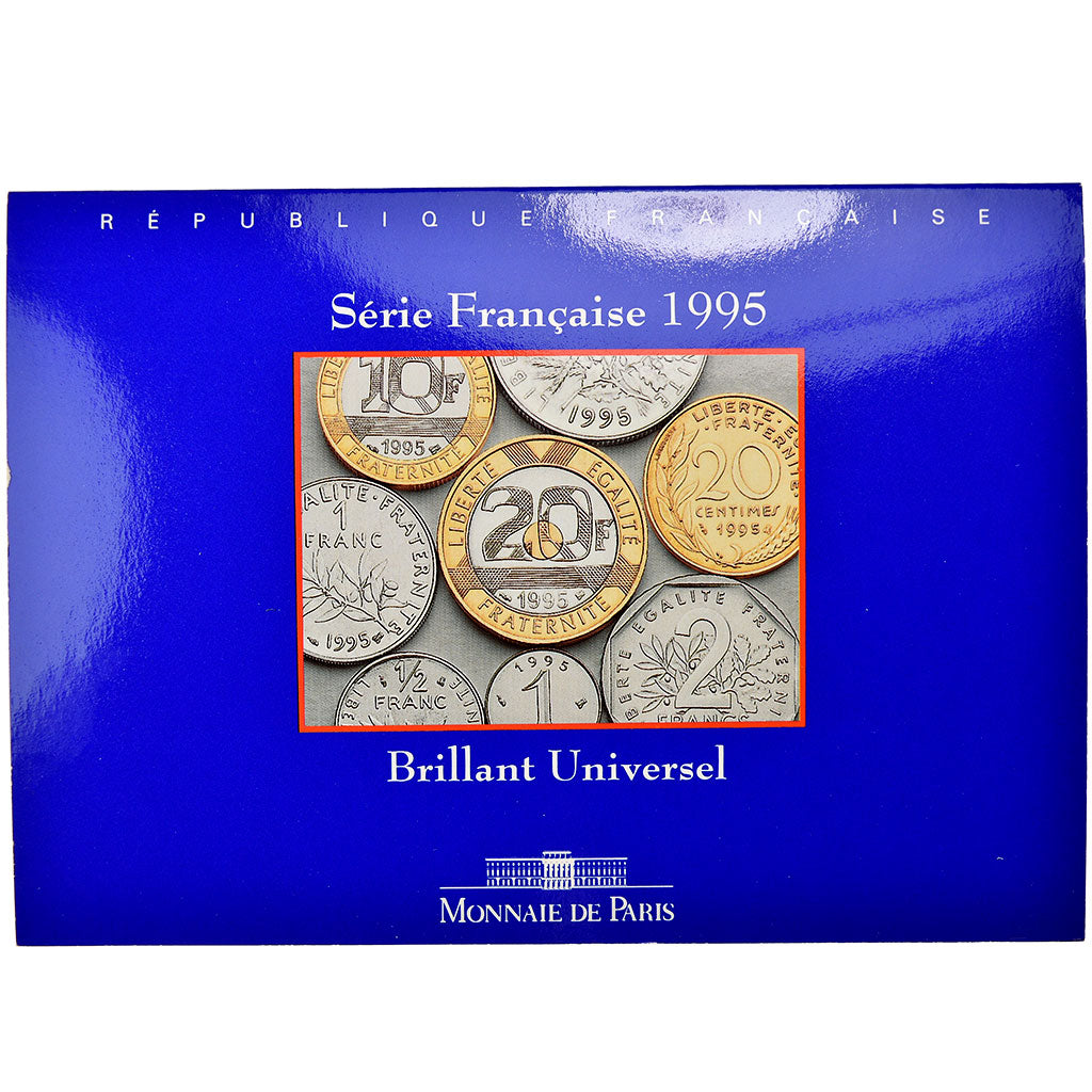 Coin, France, Set, 1995, Paris, MS(65-70), Gadoury:page 263