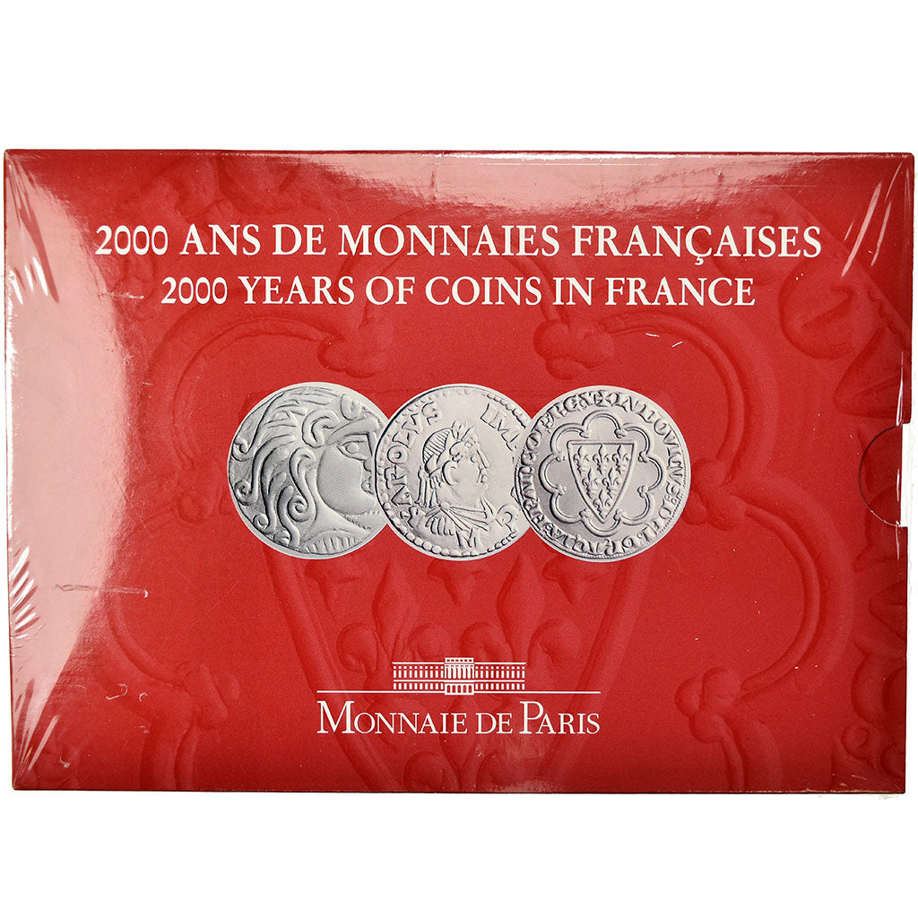 Moneta, Francia, Parisii - Saint Louis - Charlemagne, 5 Francs, 2000, Paris