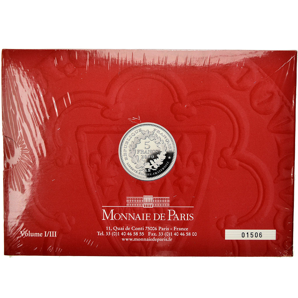 Moneta, Francia, Parisii - Saint Louis - Charlemagne, 5 Francs, 2000, Paris