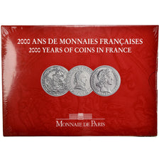 Moeda, França, Henri III- Jean Le Bon - Louis XIII, 5 Francs, 2000, Paris