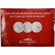 Moneta, Francia, Lagriffoul - Chaplain - Liberté, 5 Francs, 2000, Paris, FDC
